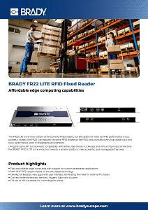 t22 rfid reader manual|BRADY FR22 USER MANUAL Pdf Download .